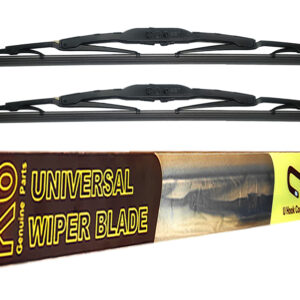 K6 CAR WIPER BLADE 18" & 16"  METAL FRAME | UNIVERSAL HOOK